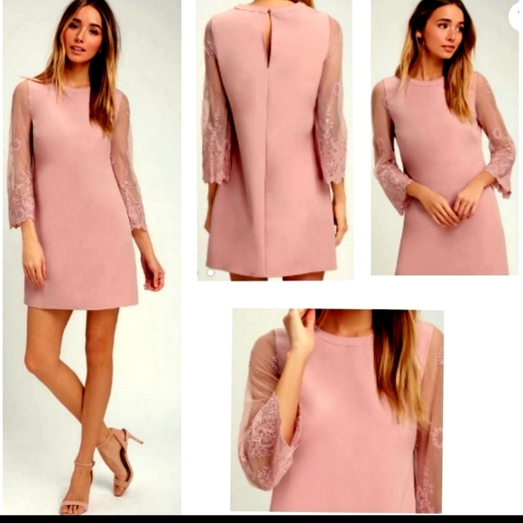 Lulus Dress Size XL Once Upon A Midnight Mauve - Picture 2 of 13